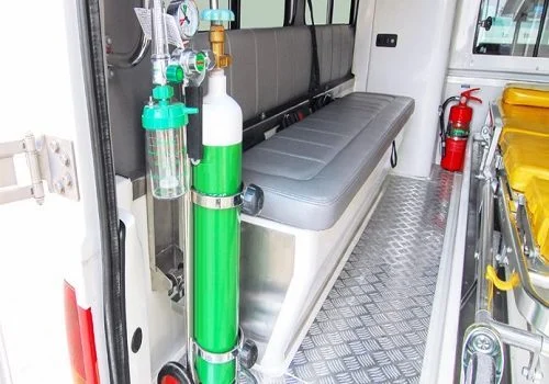 Oxygen Basic Life Support Ambulance